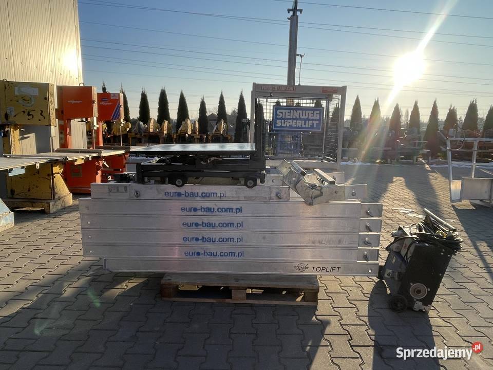 Winda drabina dekarska Bocker TopLift 12m wielkopolskie Ślesin