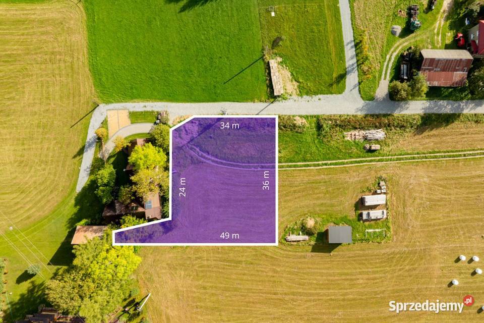 Działka budowlana 15 Zakopanego 36m Dzianisz