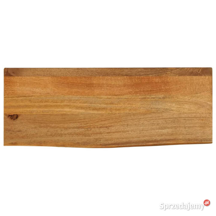 Blat stołu z naturalną krawędzią 70x20x25 drewno Warszawa sprzedam