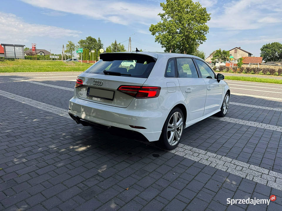 Audi A3 Sportback 16 TDI 116 SLine Led Virtual świętokrzyskie Bliżyn sprzedam
