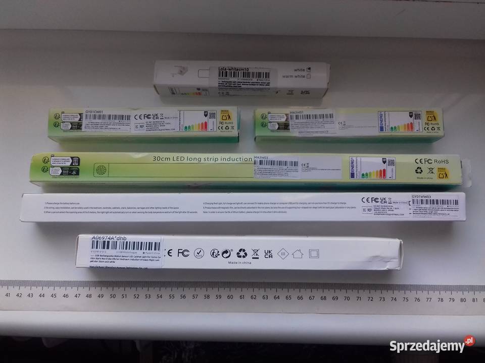 Lampka LED na czujnik ruchu i jasności 30 biały Bydgoszcz sprzedam