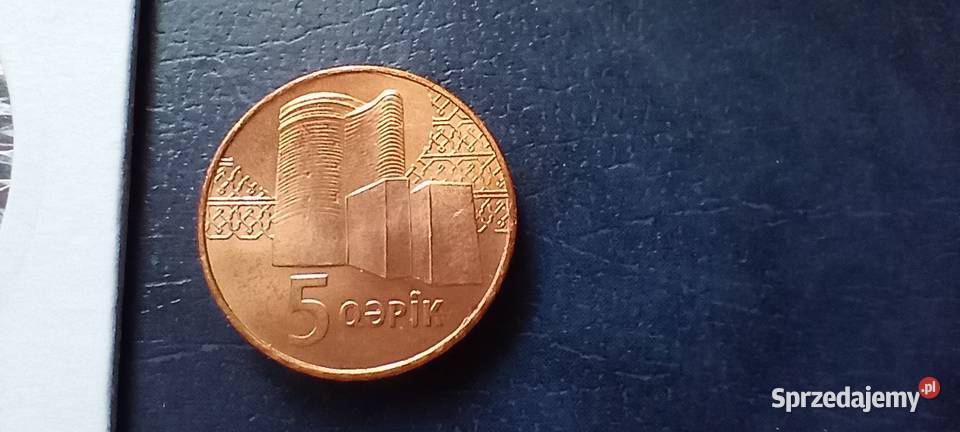 Stare monety 5 gapik 2006 Azerbejdżan Lesko