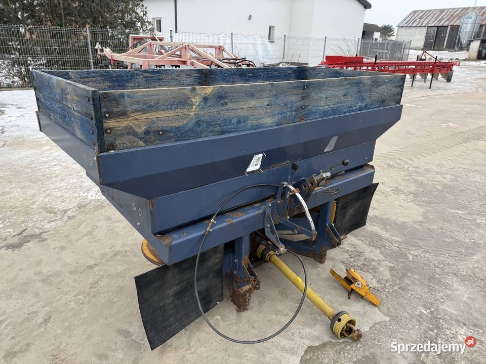 Rozsiewacz Bogballe 1500l 1224m lubelskie Berezówka