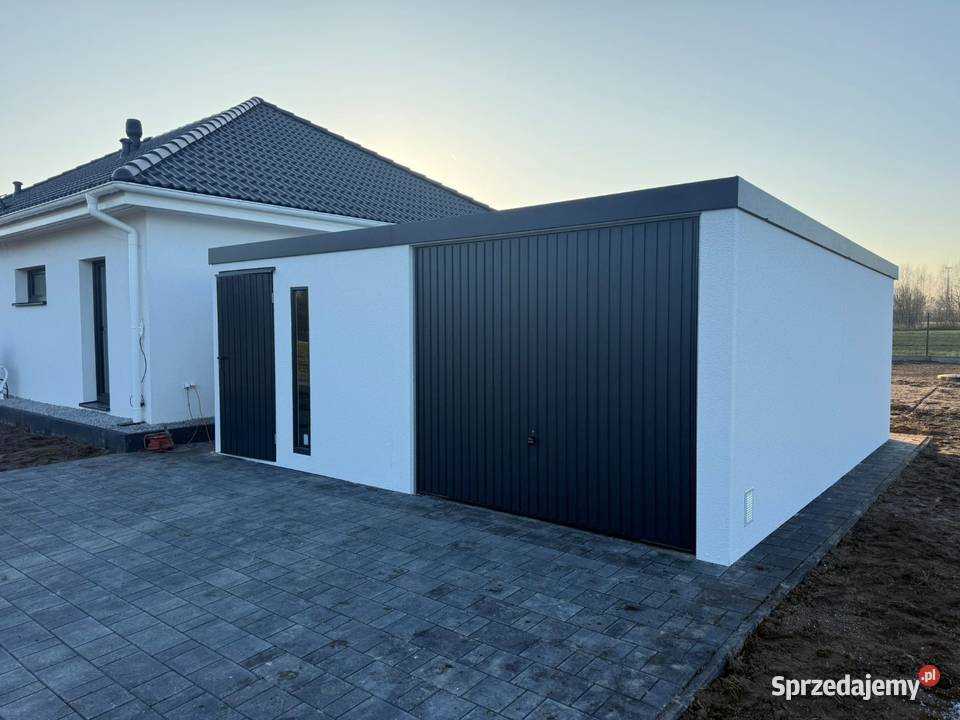 Garaz tynkowany BudGar PREMIUM Garaze Tynkowane Opole