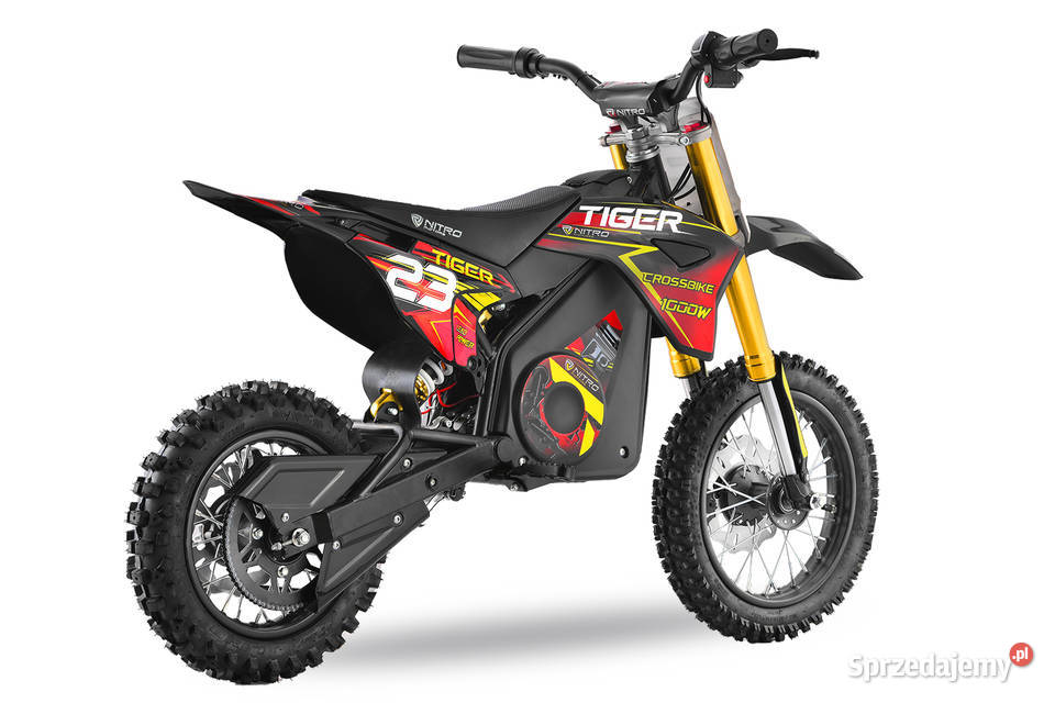 Eco cross dirt bike 1000W 36V 1210 calowy nieuszkodzony