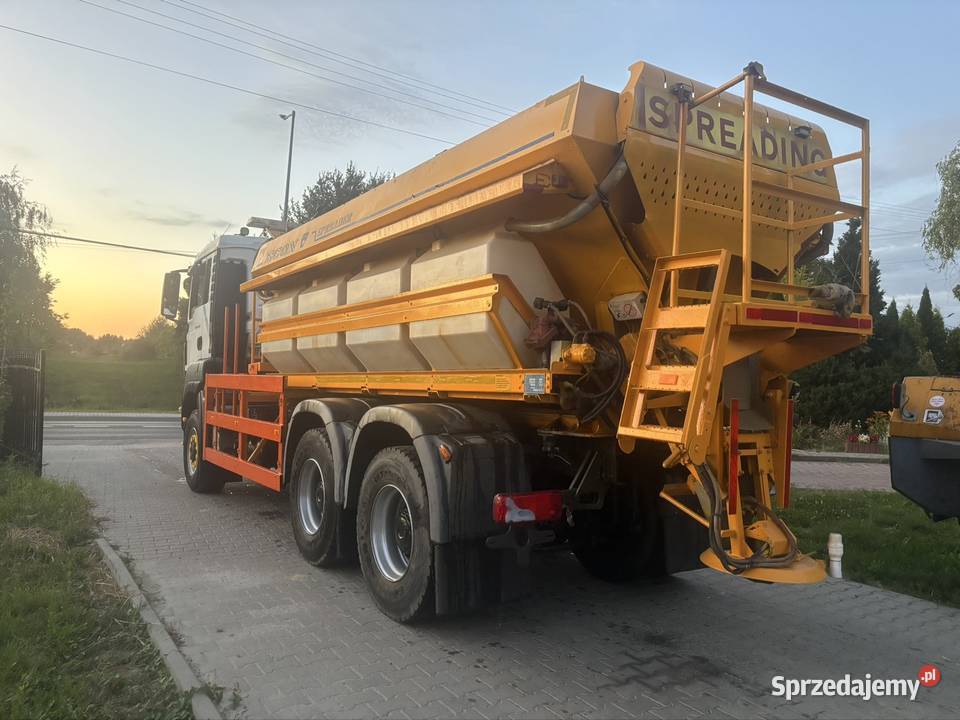MAN TGS 26360 6x6 BB 2013 Piaskarka Solarka Econ sprowadzony Pługi (piaskarki) Ropczyce sprzedam