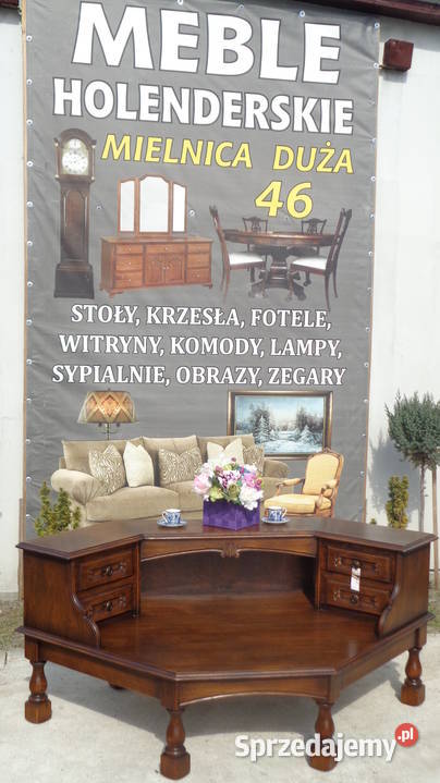 ława narożna dębowa stolik meble dębowe Mielnica Duża