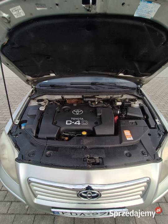 Toyota Avensis T25 20 D4D małopolskie Łęg Tarnowski