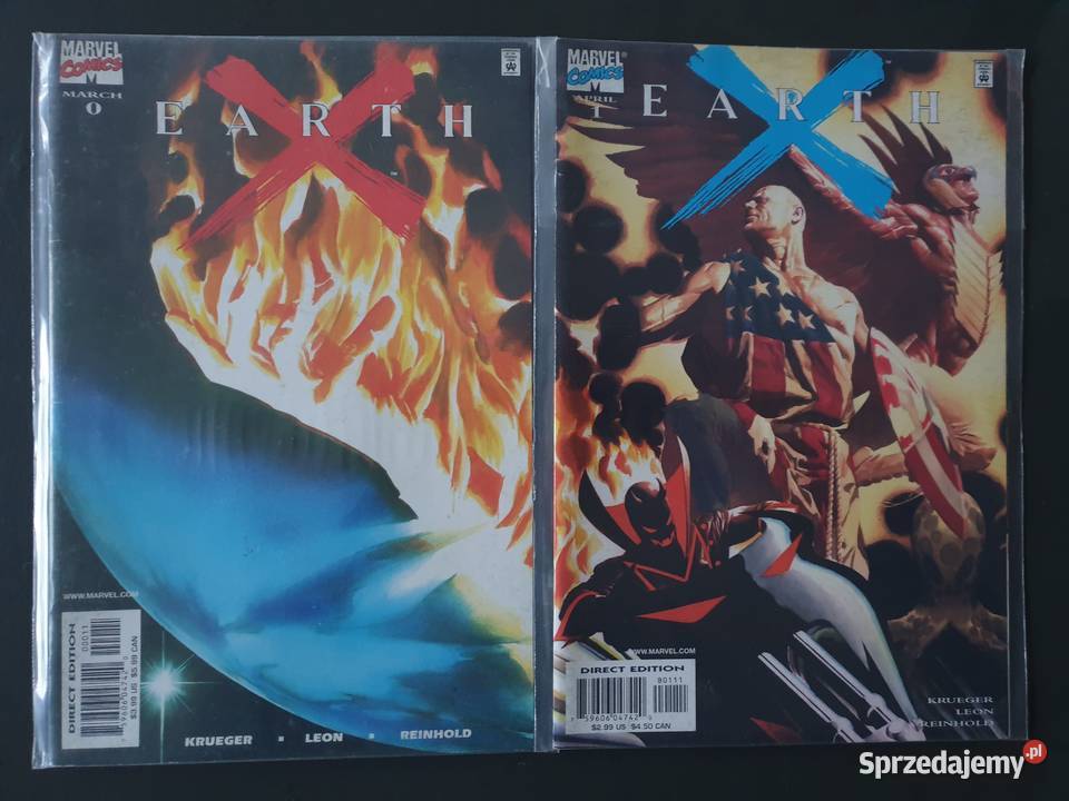Universe X Earth X zestaw 10 oryginalnych Gdynia sprzedam