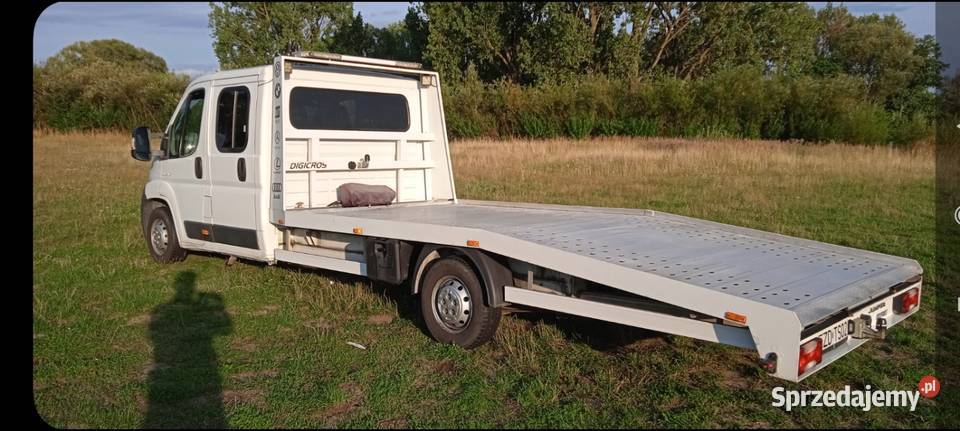 Citroen Jumper Laweta Pomoc Drogowa hak Citroën Zduńska Wola