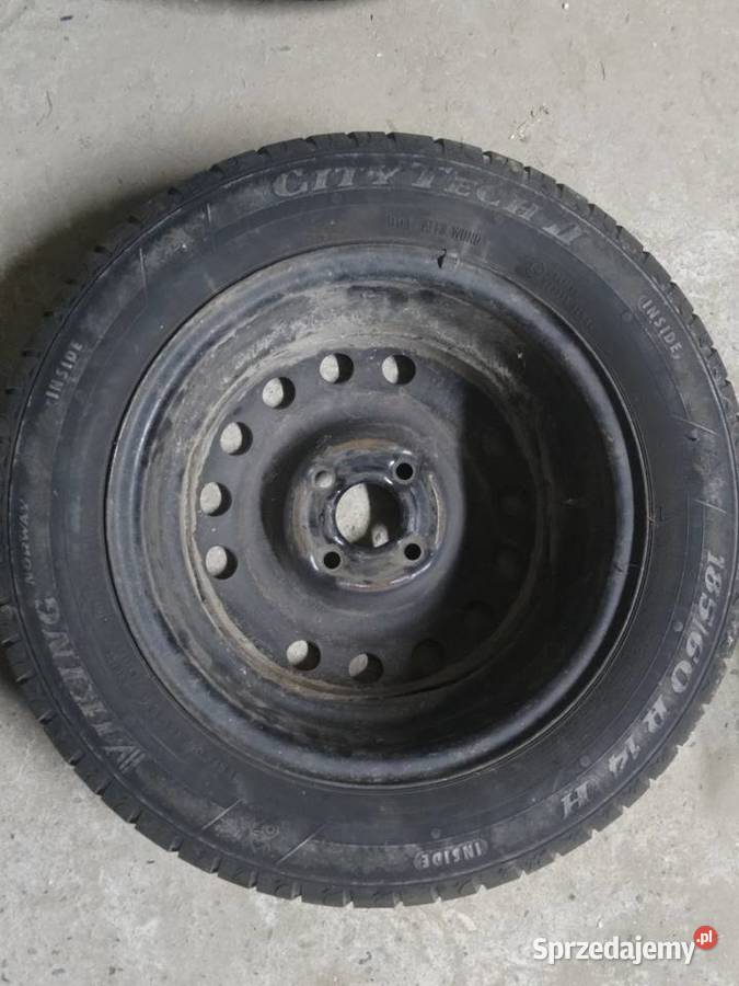 Koła letnie 14 stan oryginalne felgi Deawoo