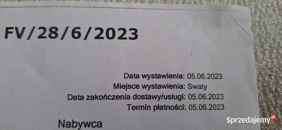 Kosiarka bijakowa Mulczer PRODAR 17m 2023r dolnośląskie Lubin