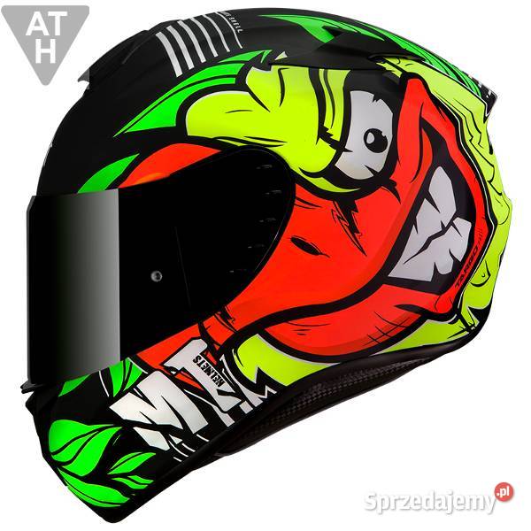 KASK MT INTEGRALNY TARGO Truck A2 MATT FLUOR Części motocyklowe warmińsko-mazurskie sprzedam