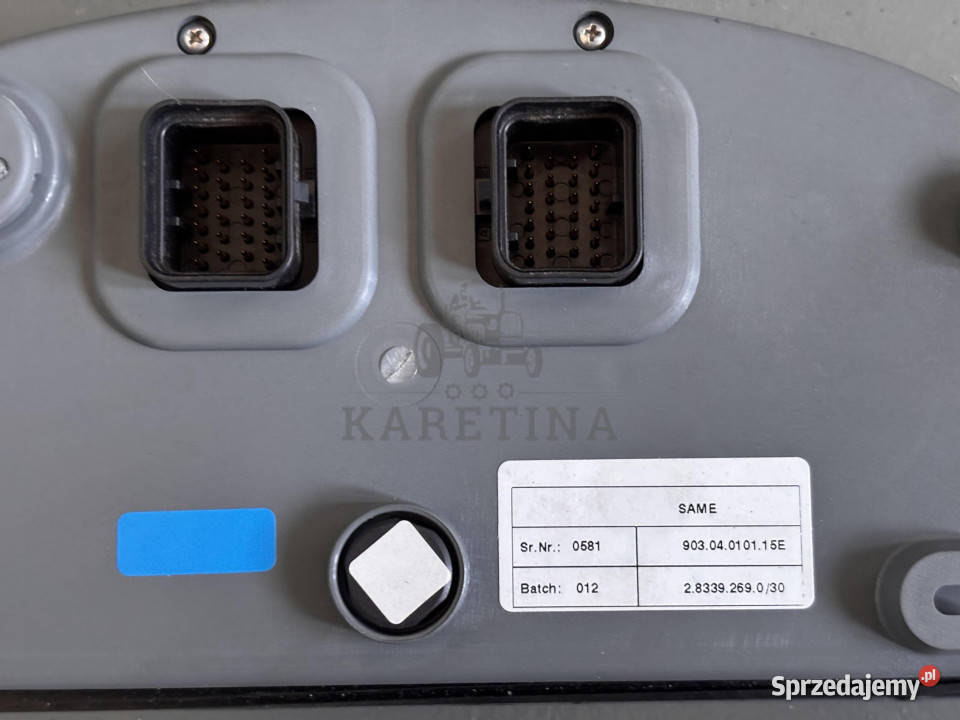 SAME DeutzFahr Panel Wyświetlacz Licznik wielkopolskie Jastrzębniki