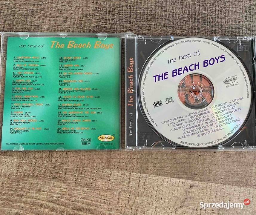 The beach boys the best of CD Olsztyn
