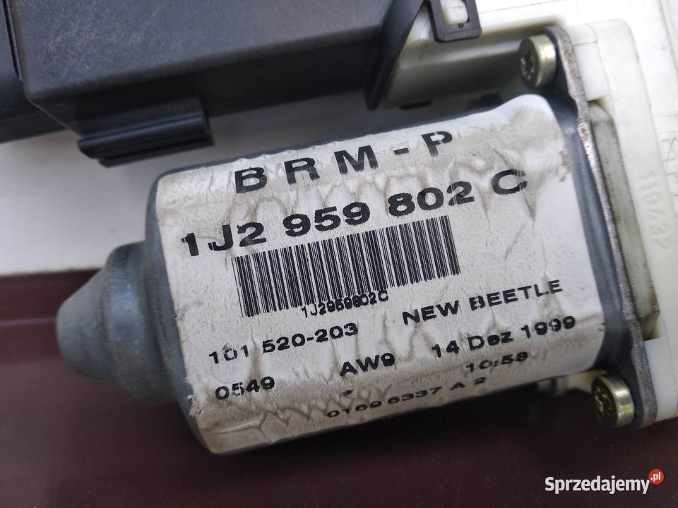 VW Beetle silniczek podnoszenia szyby lewy osobowe Sieradz