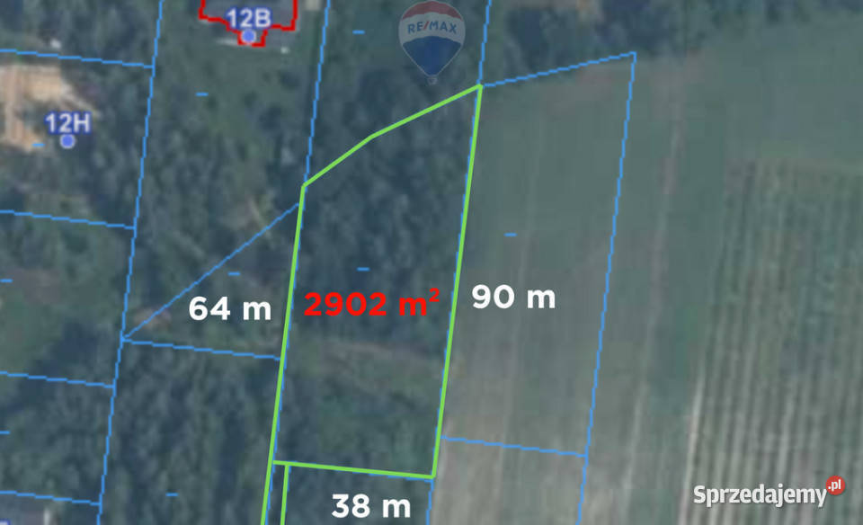 WYJĄTKOWA DZIAŁKA Z WZ 3204 m2 GRABÓW PILICĄ Grabów nad Pilicą