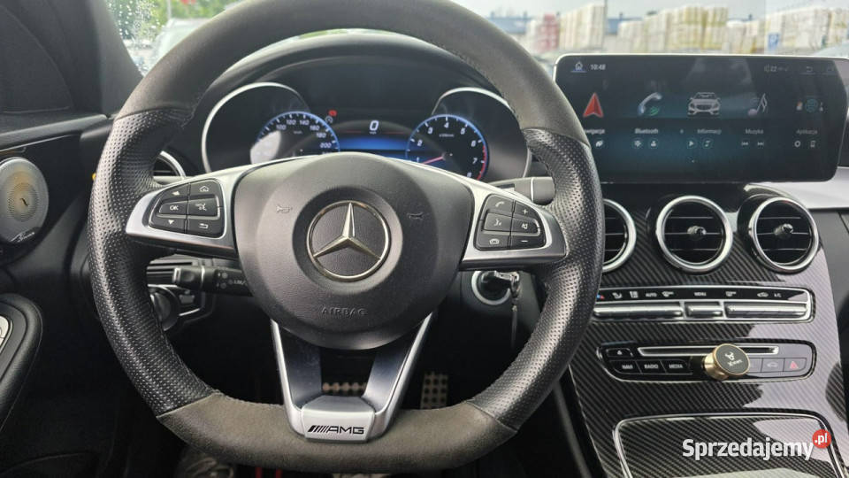 Mercedes C 160 salon polska ledy xsenon navi 1595cm3 Lębork