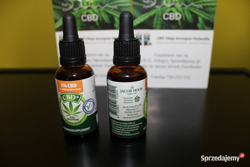 Jacob Hooy CBD Olejek 5 30ml łódzkie sprzedam