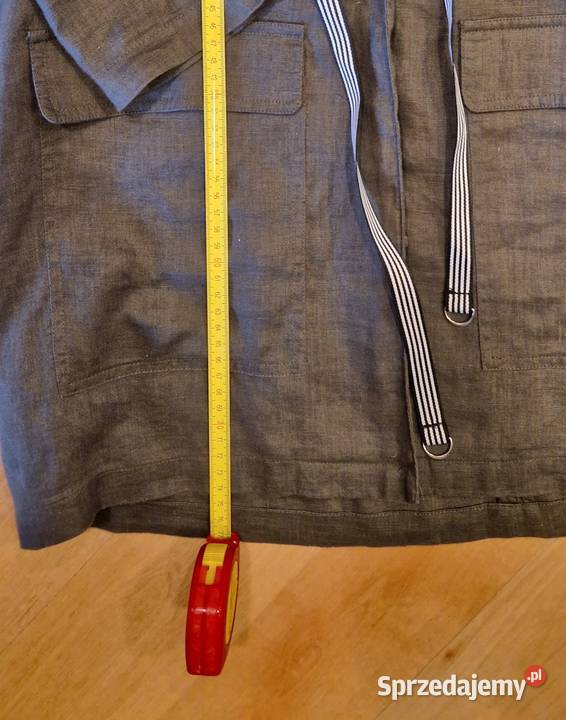 ŻAKIET marki Solar damski lniany zielony lubelskie Lublin