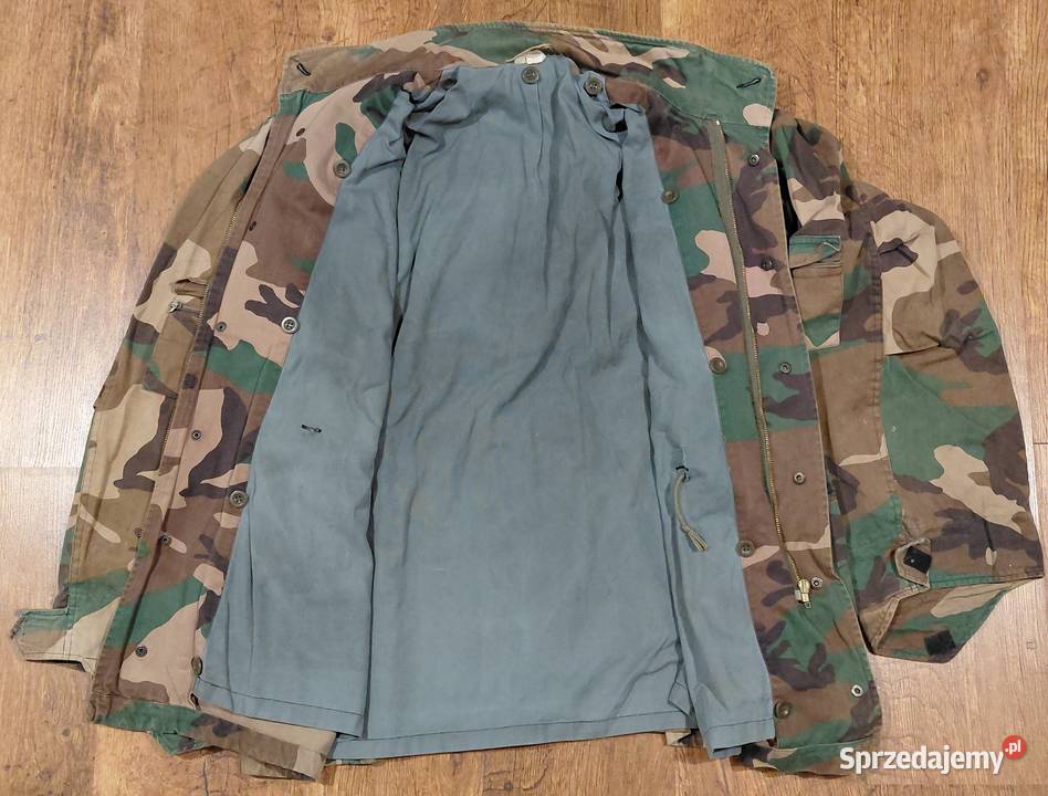 Kurtka m65 woodland Chorwacja Large Wrocław