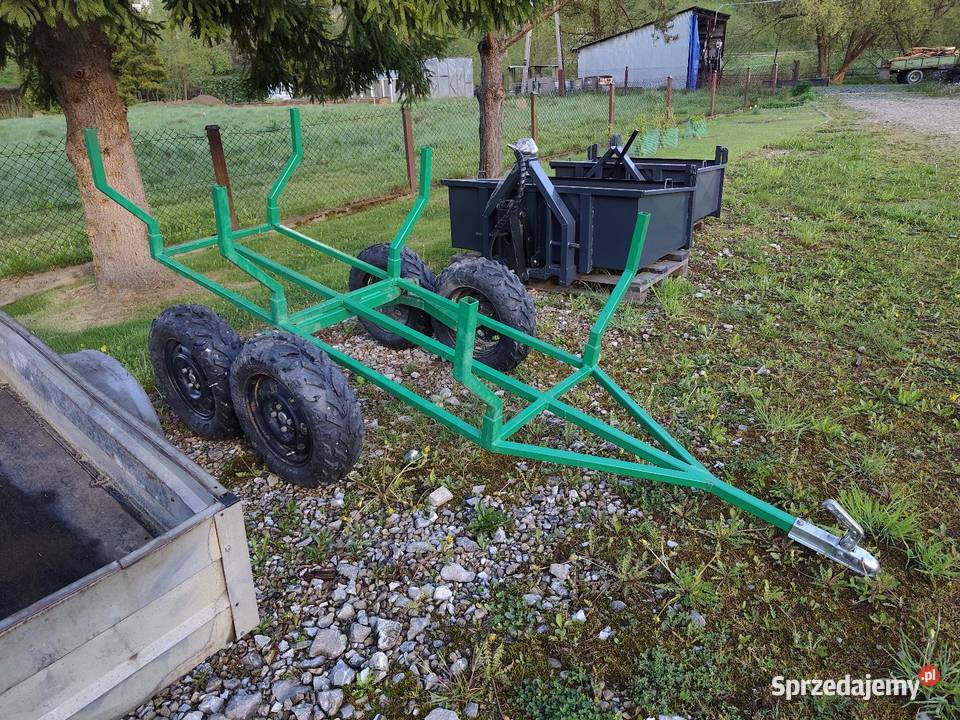 Przyczepa do quada profil 4 mm Tandem ładowność