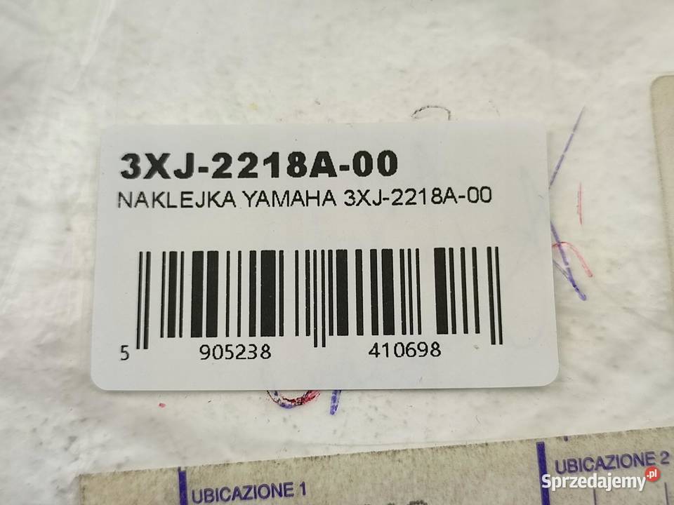 NAKLEJKA DELTABOX NA WAHACZ LEWA STR YAMAHA lubelskie