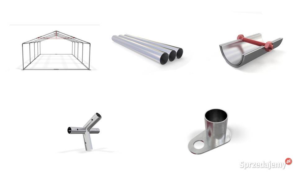 4x6x2m Namiot magazynowy hala namiotowa ogrodowy łódzkie Łódź