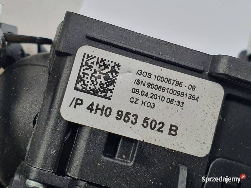 PRZEŁĄCZNIK ZESPOLONY AUDI A8 D4 4H0953502B Pozostałe Lipno