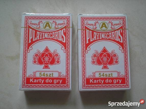 Nowe karty do gry 2 talie karciane Kraków sprzedam
