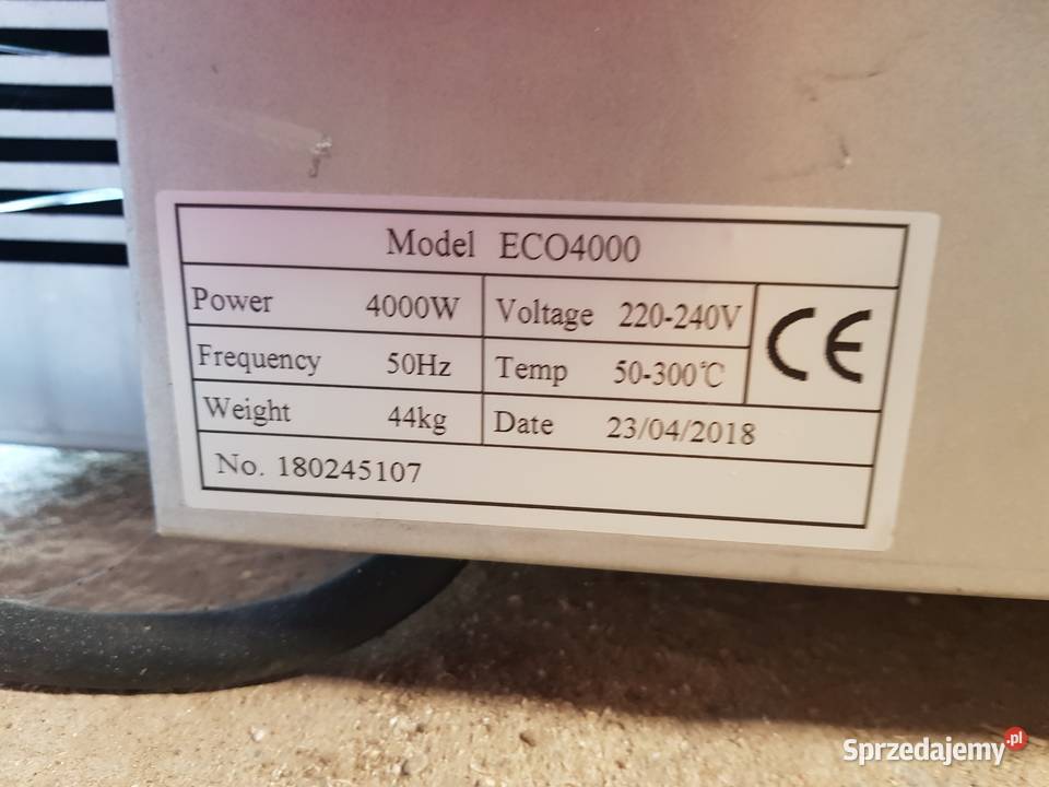 Piec gastronomiczny Koksborsen 4kw