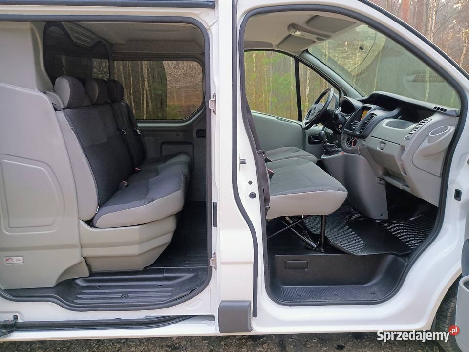 Vivaro 20 CDTI 115 Dubel Kabina Brygadówka Klima elektryczne szyby Mielec