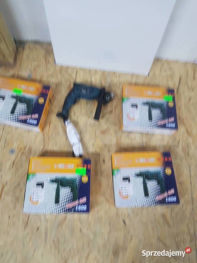 WIERTARKA udarowa 1600 W Erman 2 główki zNiemiec Głogowa sprzedam