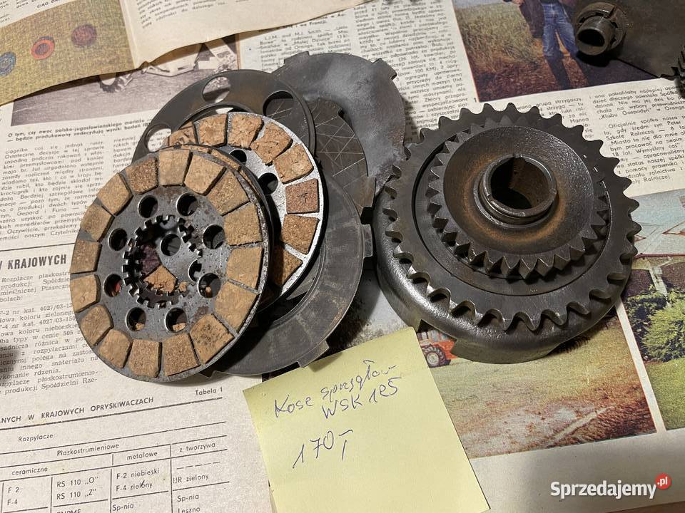 Całe sprzęgło do Wsk125 Krotoszyn
