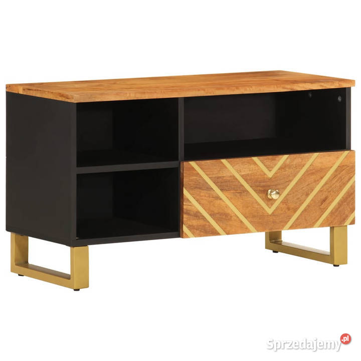 Szafka pod TV brązowoczarna 80x335x46 lite sprzedam