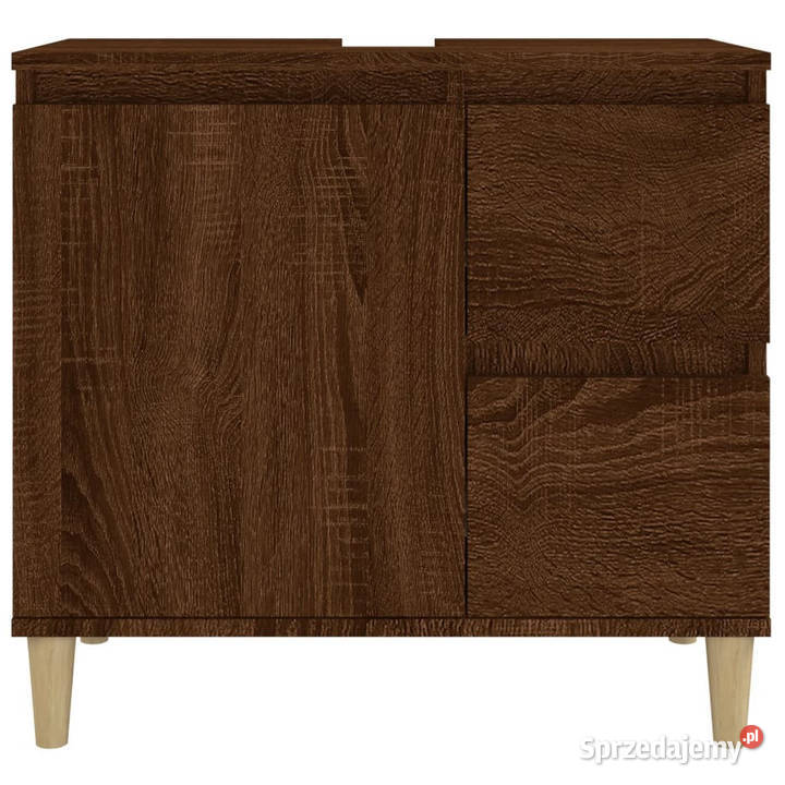 Szafka łazienkowa brązowy dąb 65x33x60 WM819827 sprzedam
