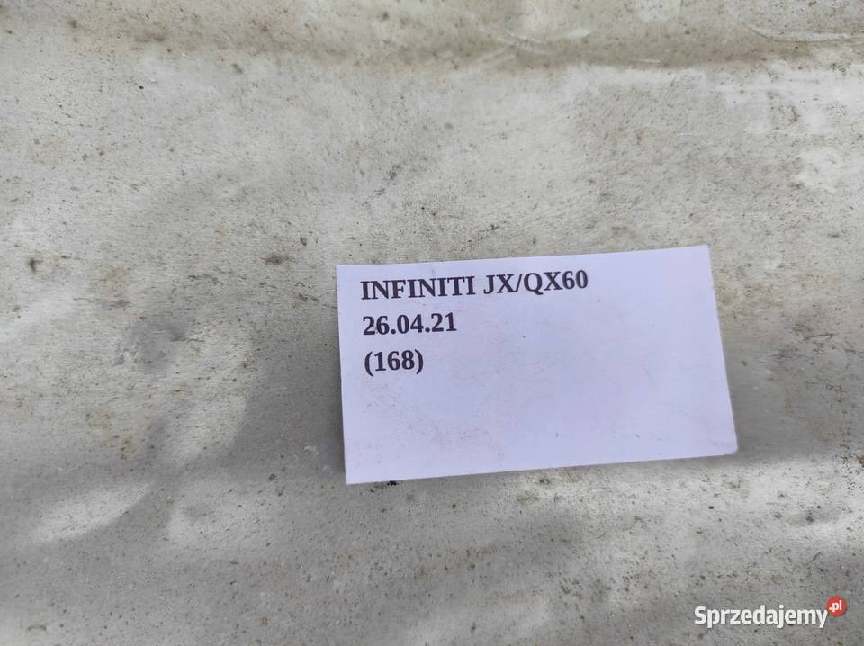 OSŁONA BLACHA TERMICZNA INFINITI QX60 JX Karoseria Nowy Tomyśl