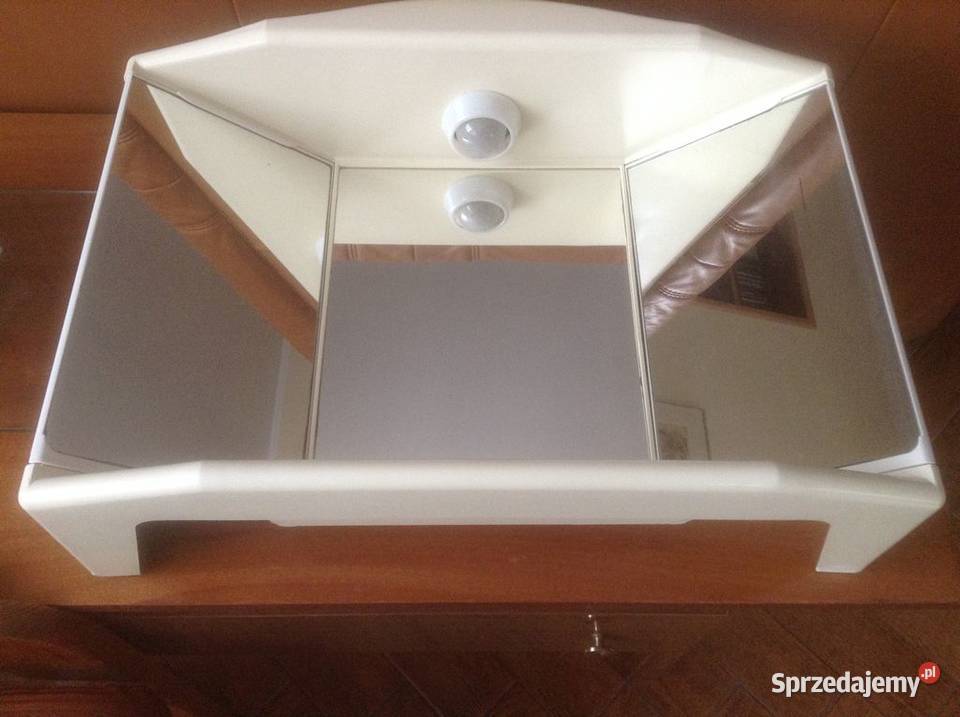 Szafka łazienkowa do zawieszenia z lustrami i biały opolskie Opole