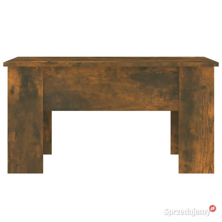 Stolik kawowy przydymiony dąb 79x49x41 WM819281 mazowieckie Warszawa