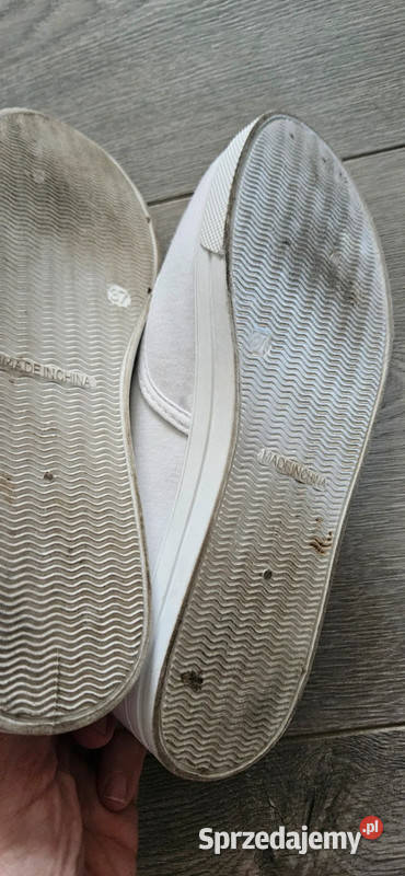 Trampki białe r 37 inna Gorzów Wielkopolski