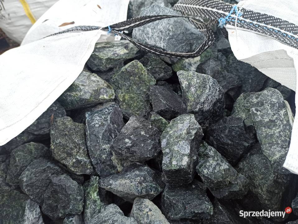 Do gabionu kamień Zielony Biała Marianna Olsztyn