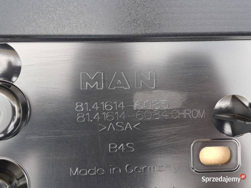MAN TGX TG3 GRILL ATRAPA CHŁODNICY ZDERZAKA NOWY Atrapy