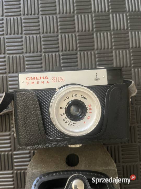 Aparat analogowy Smena 8M LOMO z etui Kraków