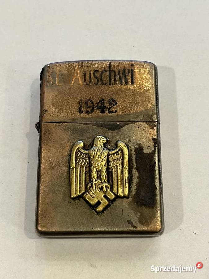 Niemiecka zapalniczka benzynowa III Rzesza 1942 Kraków
