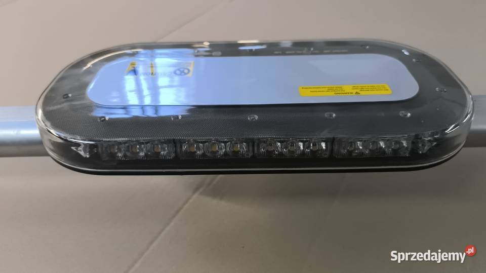 pomarańczowa belka ostrzegawcza LED lampa Gniezno
