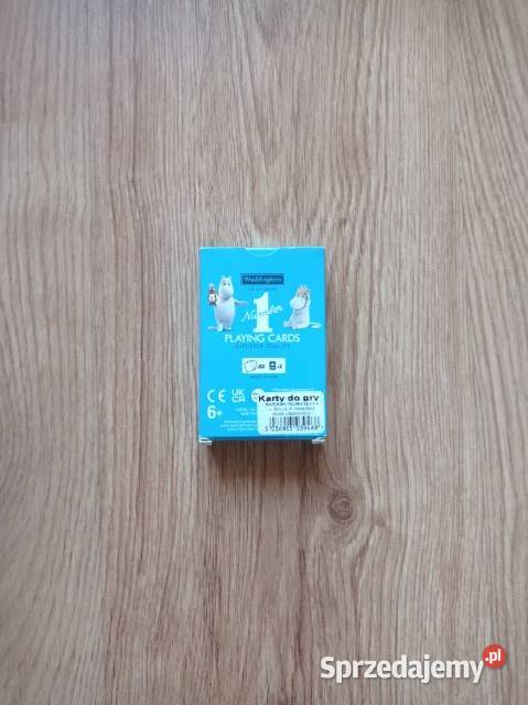 Karty do gry Muminki gra karciana Waddingtons sprzedam