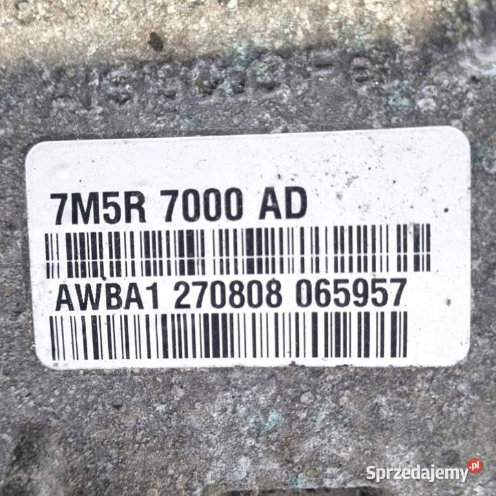 SKRZYNIA BIEGÓW 7M5R7000AD Ford Focus II MK2 C C osobowe Chełm
