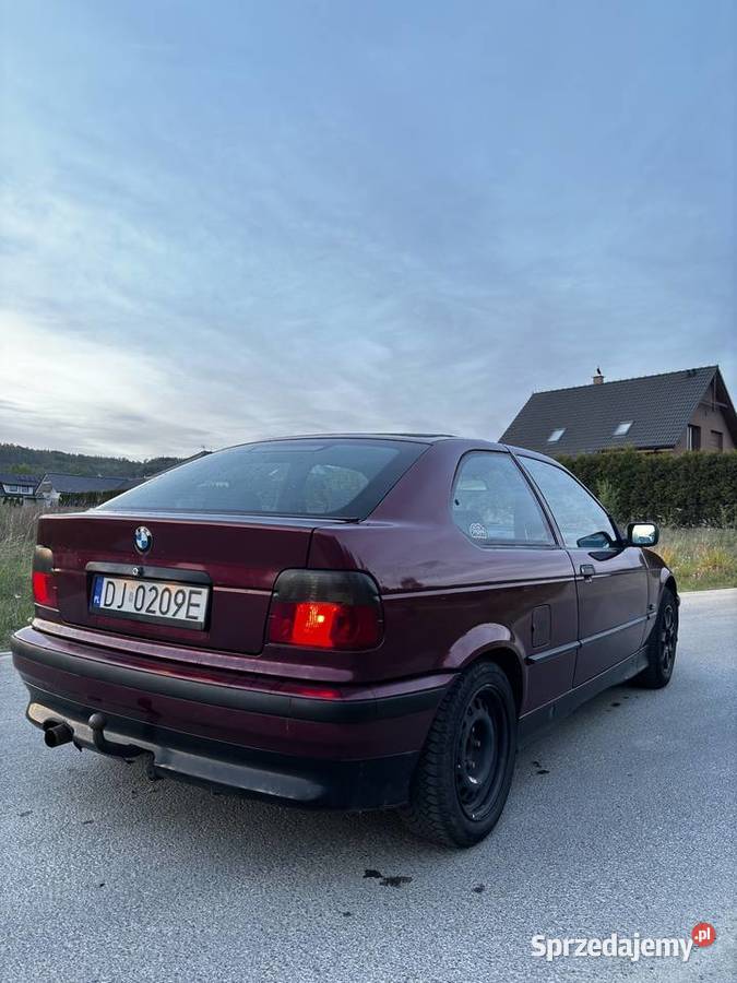 BMW E36 compact Faltdach radio dolnośląskie Jelenia Góra
