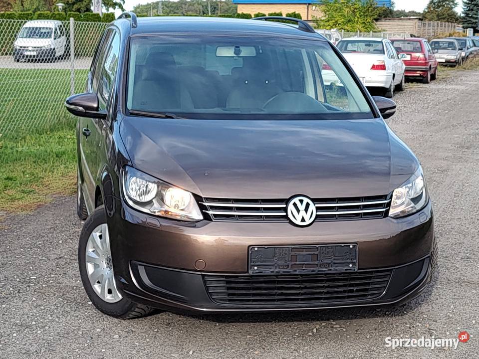 VW TOURAN BENZYNA 7 OSÓB elektryczne szyby wielkopolskie