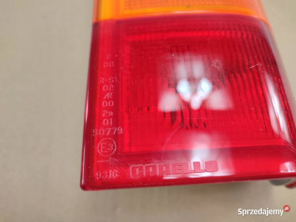 LAMPA PRAWY TYŁ MERCEDESBENZ SPRINTER 2t B901 osobowe